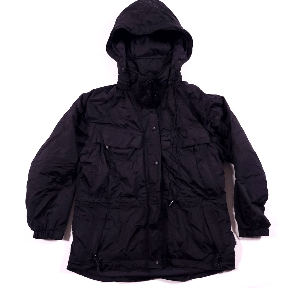 Eddie Bauer Parka Jacket Womens Medium WeatherEdge Thinsulate Lite Loft Classic